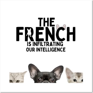 Frenchie Posters and Art